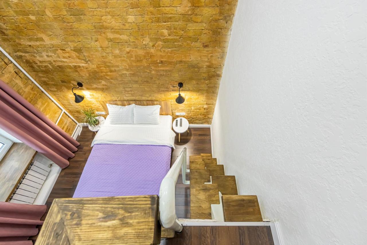 Kyiv Brown Loft Apartment Luaran gambar